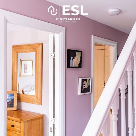 4 Bedroom Townhouse 10Mins Walk From Shrewsbury Town Centre With Parking المظهر الخارجي الصورة