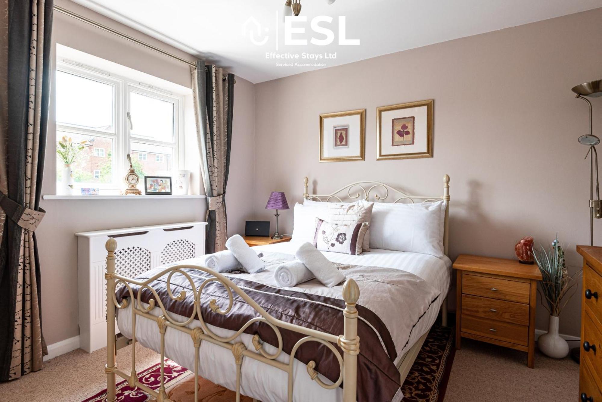 4 Bedroom Townhouse 10Mins Walk From Shrewsbury Town Centre With Parking المظهر الخارجي الصورة